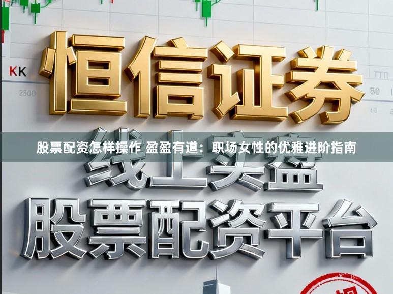股票配资怎样操作 盈盈有道：职场女性的优雅进阶指南