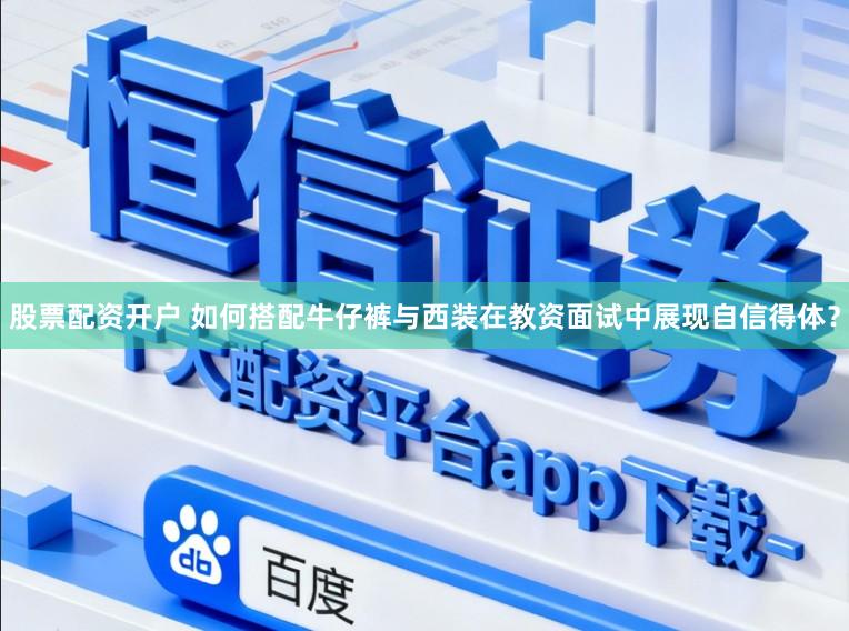 股票配资开户 如何搭配牛仔裤与西装在教资面试中展现自信得体？